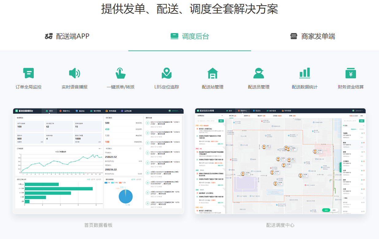 提供發(fā)單、配送、調(diào)度全套解決方案-調(diào)度中心后臺(tái).png