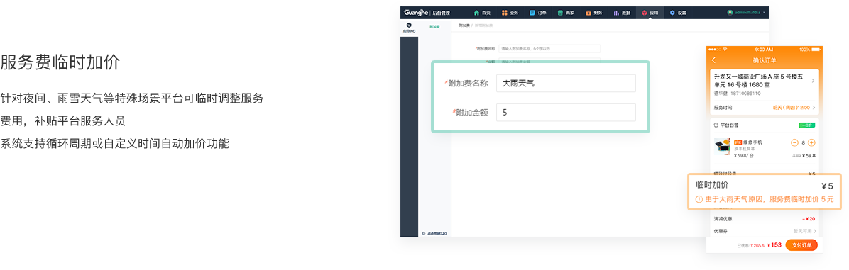 臨時加價