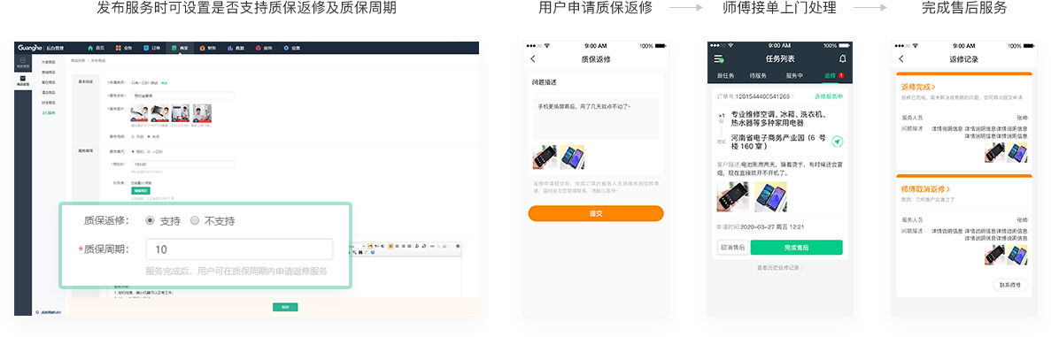 質保返修